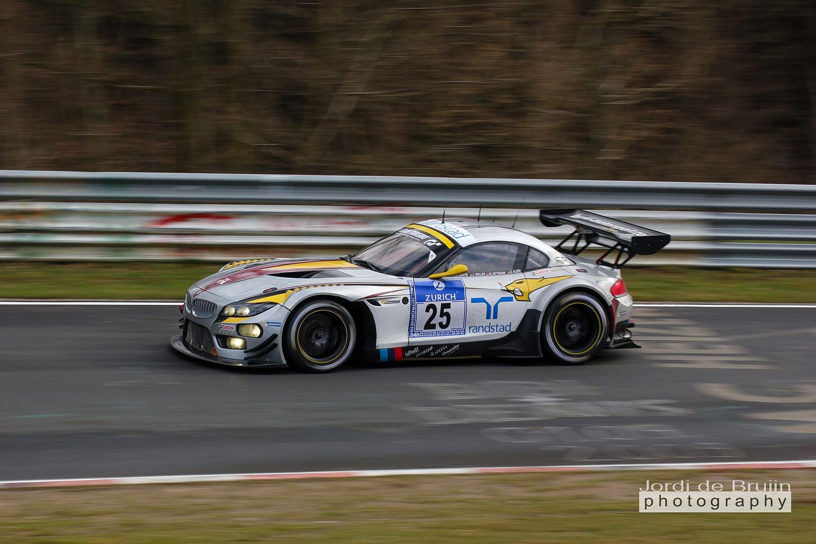 BMW Z4 GT3 - Einstellfahrten 2014