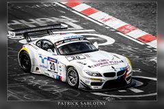 BMW Z4 M Coupe GT3 aus der VLN Serie von BMW Motorsport