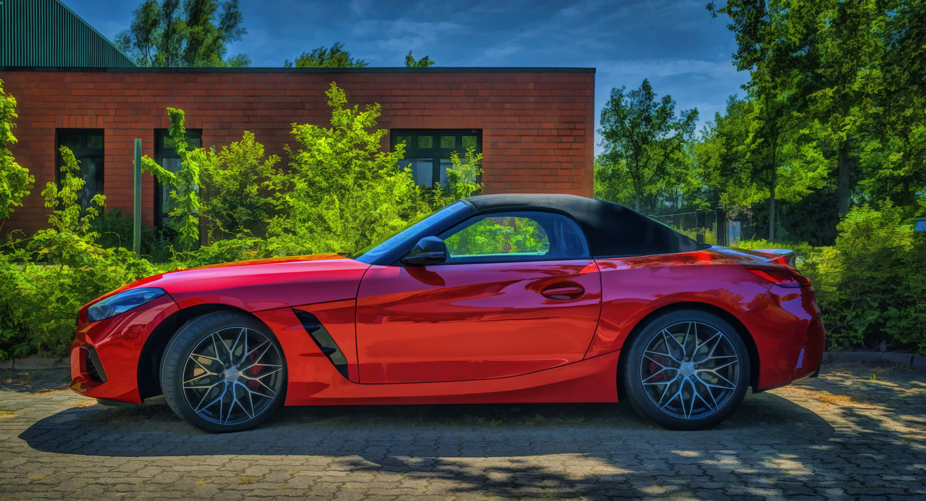 BMW Z4 rot