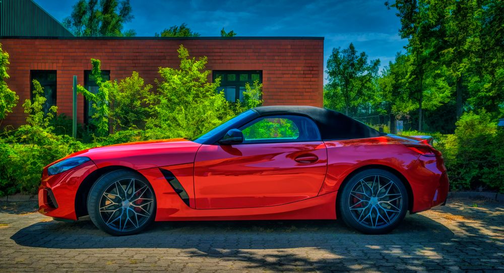 BMW Z4 rot
