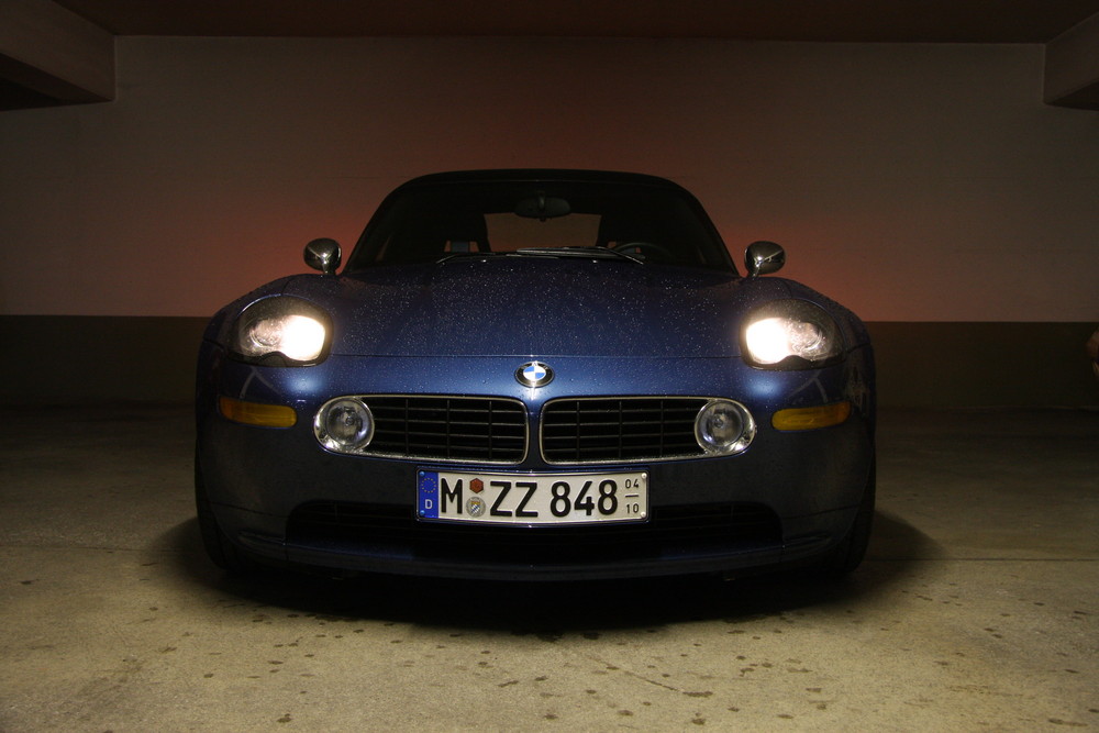 BMW Z8 in Garage