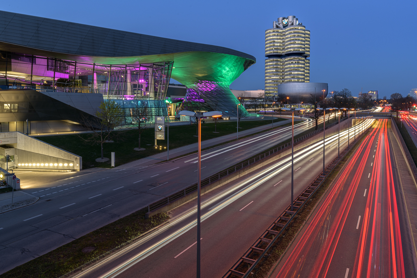 BMW_World_Blue_Hour