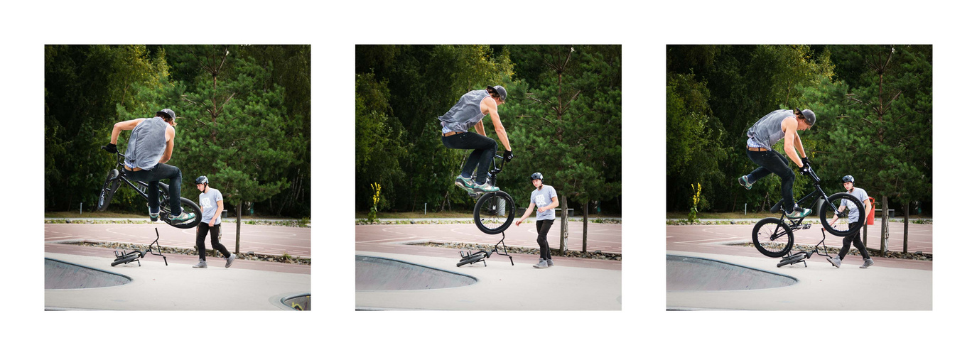 BMX Berlin - Trick "Whip Tap"