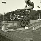 BMX double tail whip