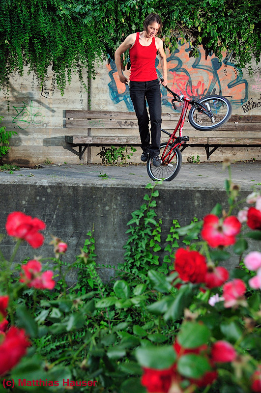 BMX Flatland Monika Hinz