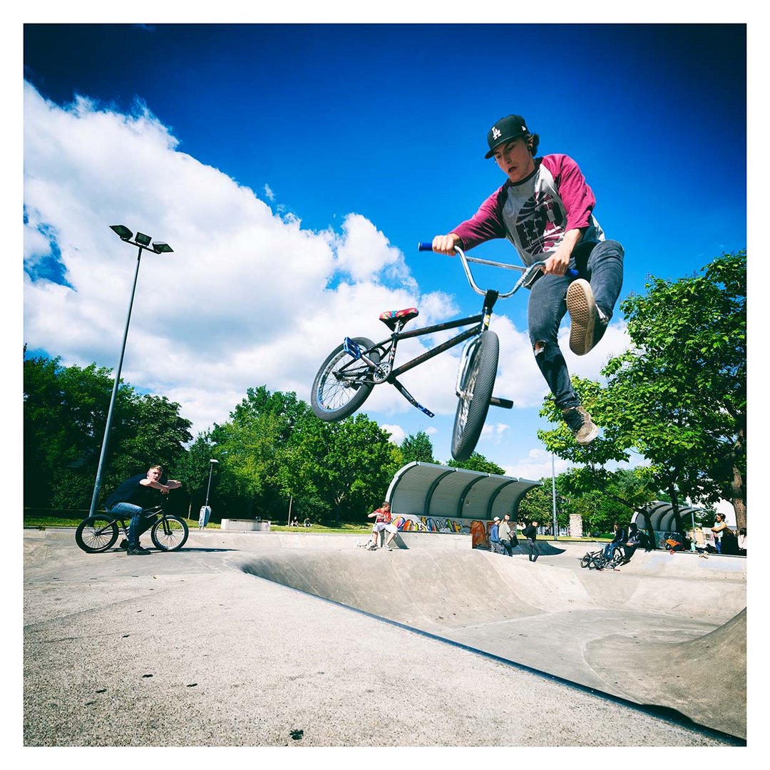 BMX Halle - Tailwhip 