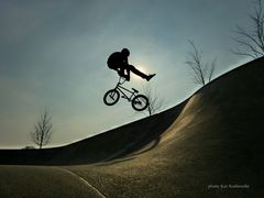 bmx "tailwhip" von Matthias