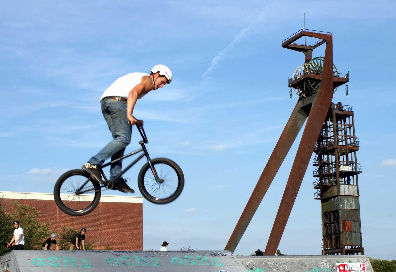 BMX`en auf Kohle