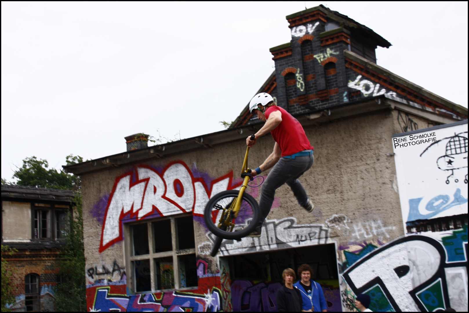 BMX´er zeigt sein Können beim diesjährigen Fokus Festival in Görlitz