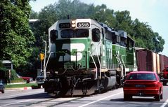 BN #3518 auf der Strasse in Ft.Collins, Colorado