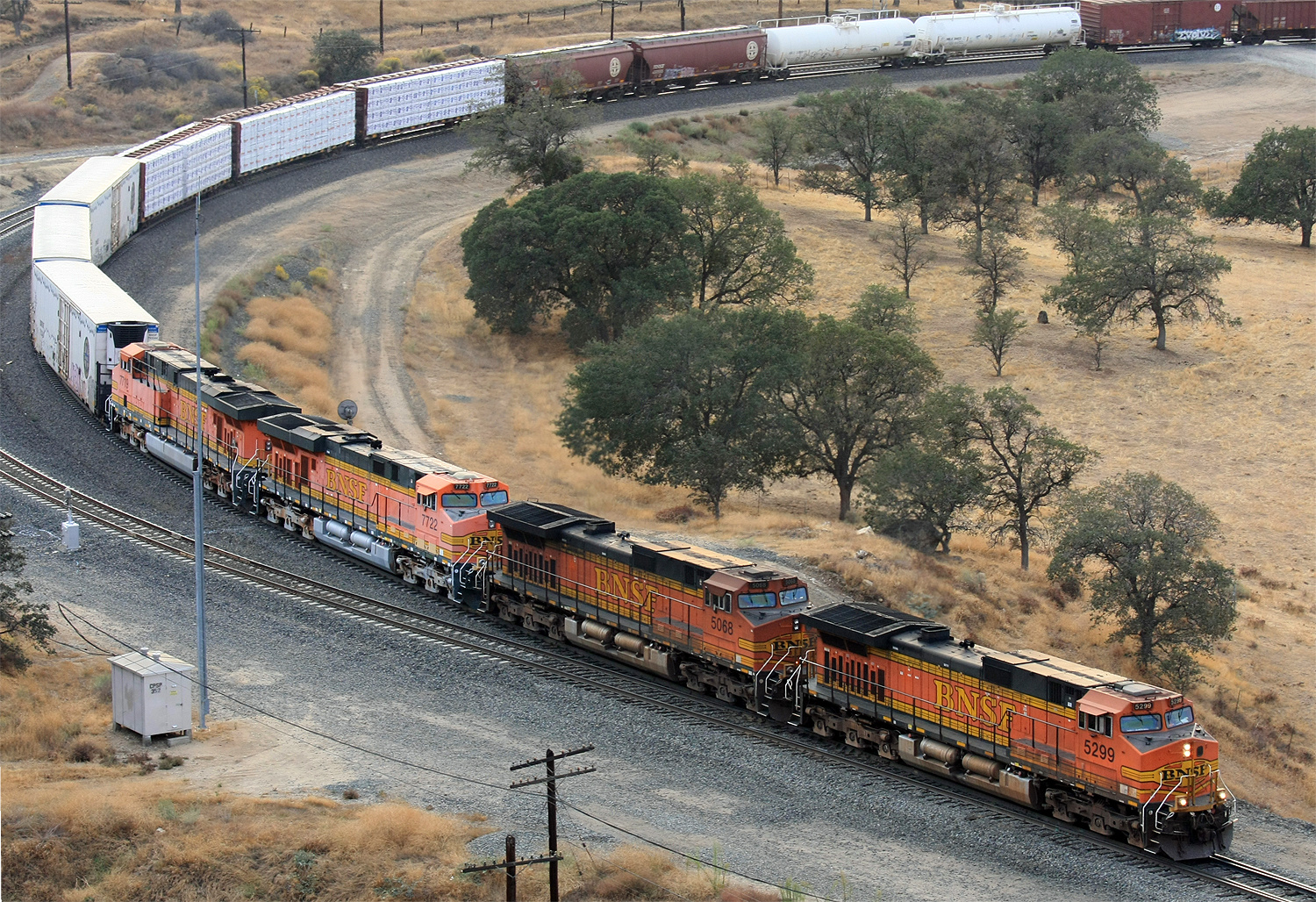 "BNSF at Tehachapi Loop"