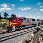 BNSF Freight Train auf der Fahrt nach Flaggstaff