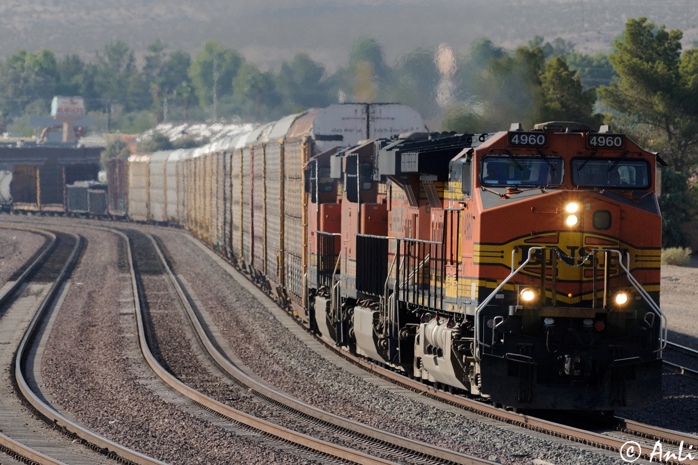 BNSF in Barstow