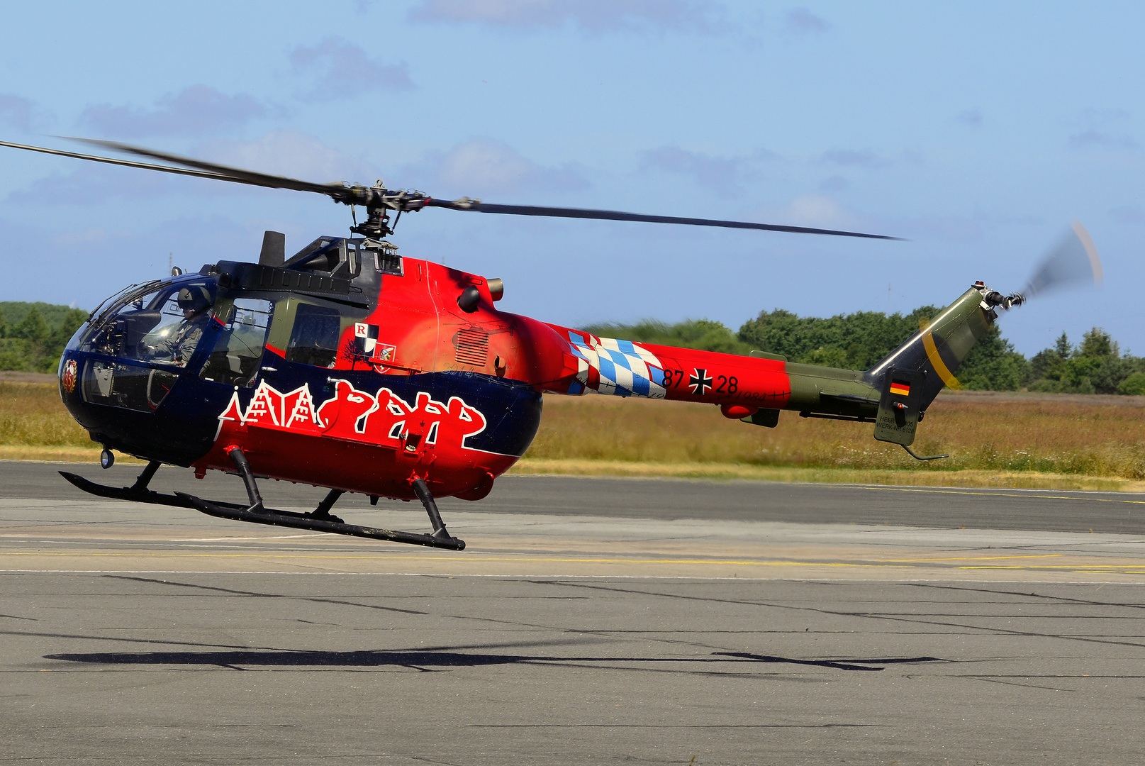 Bo-105, KHR-26, Fly Out Livery