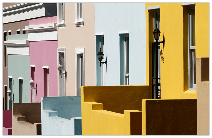 Bo-Kaap: old houses