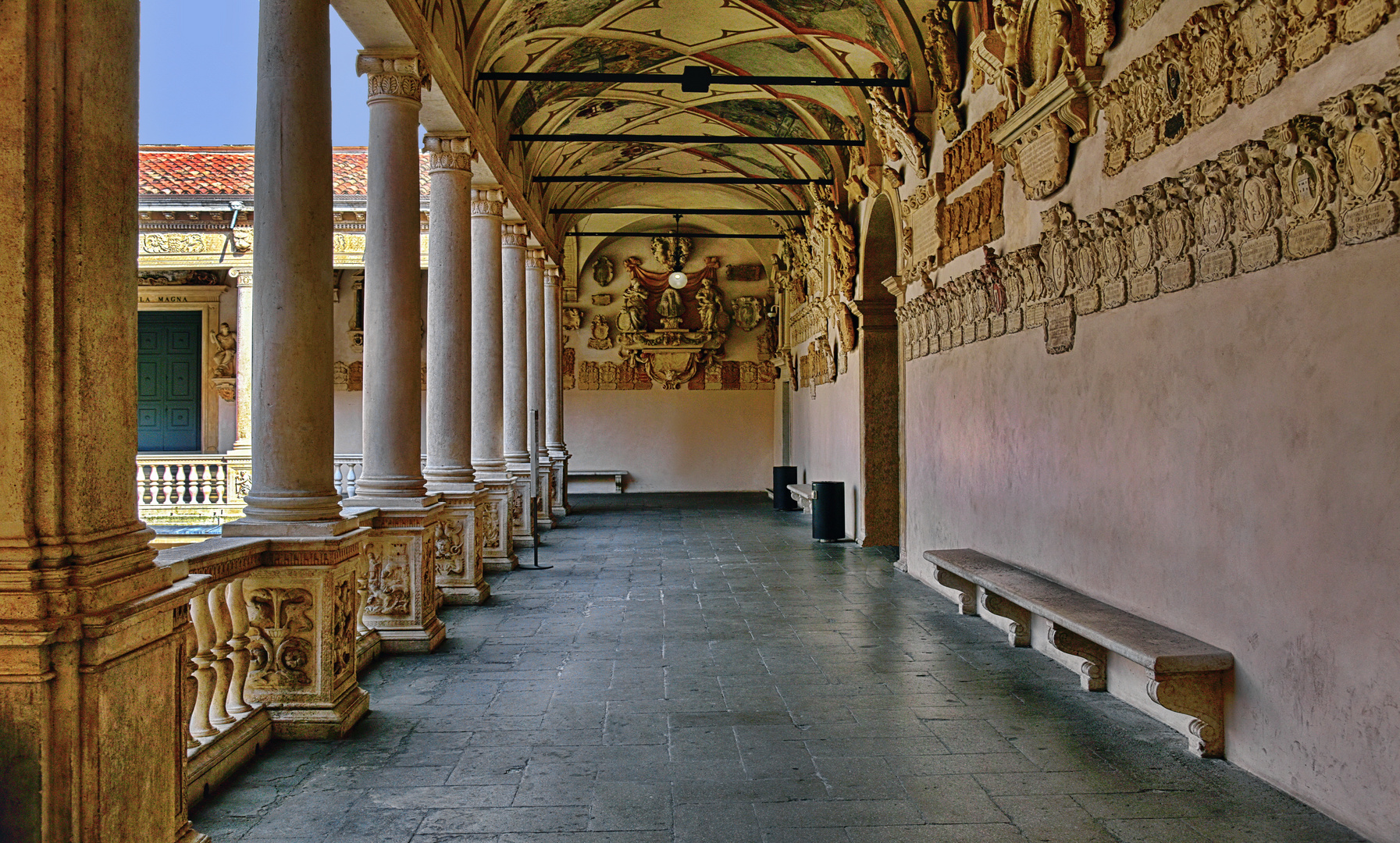 Bo Palast, Universität von Padua, Venetien, Italien