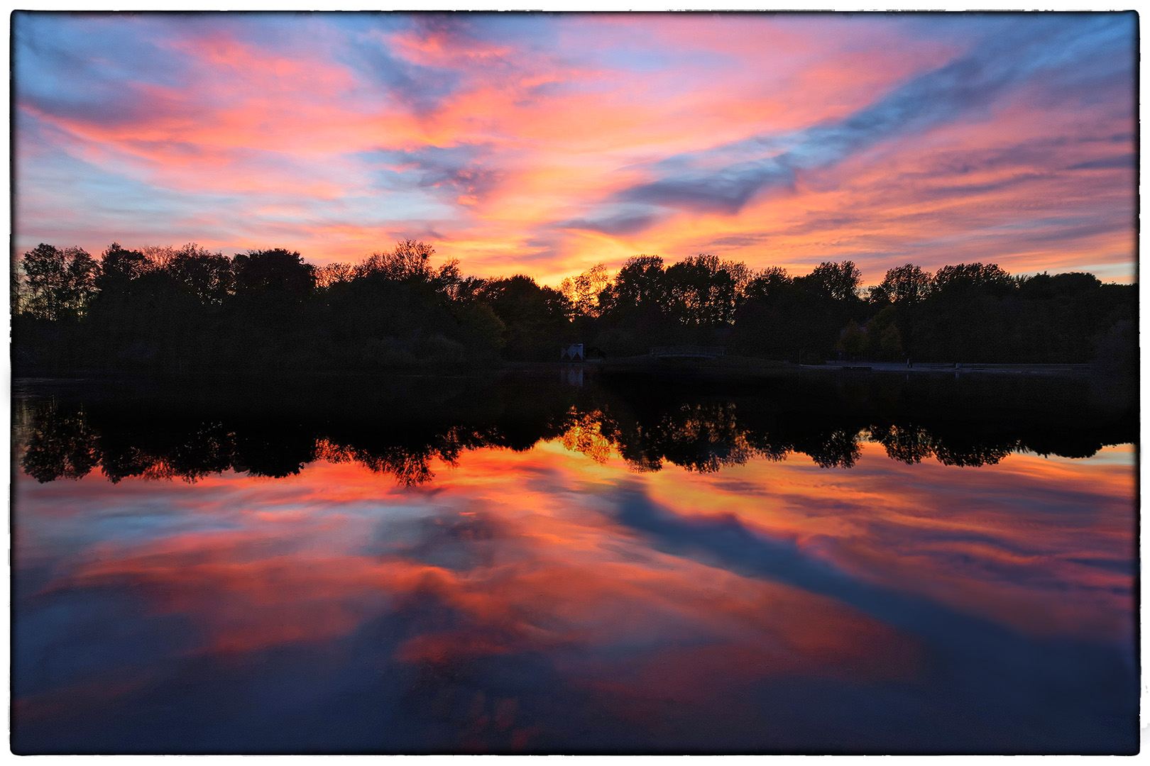 BO-Uemminger See Sonnenuntergang II