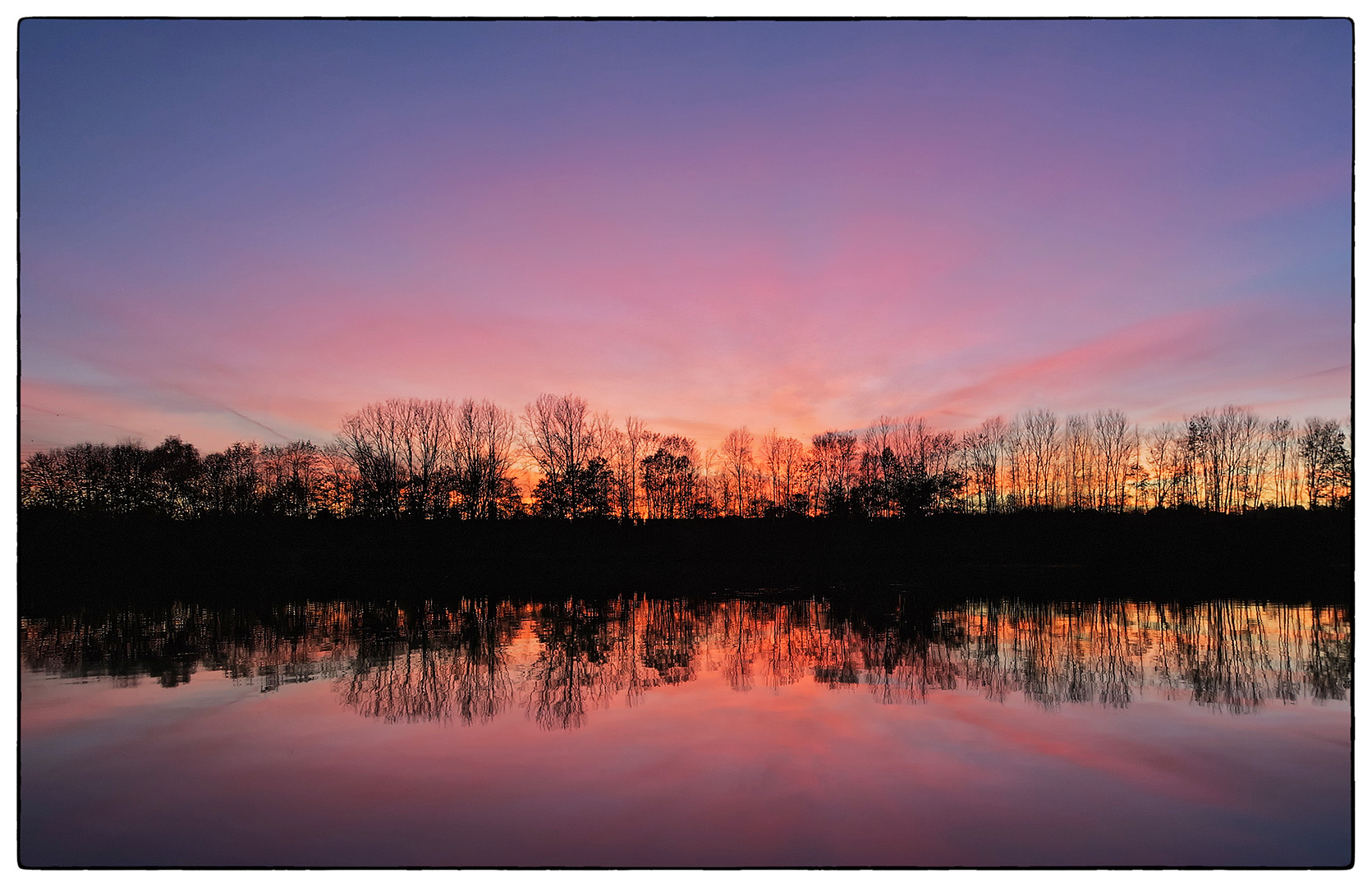 BO-Uemminger See Sonnenuntergang IV