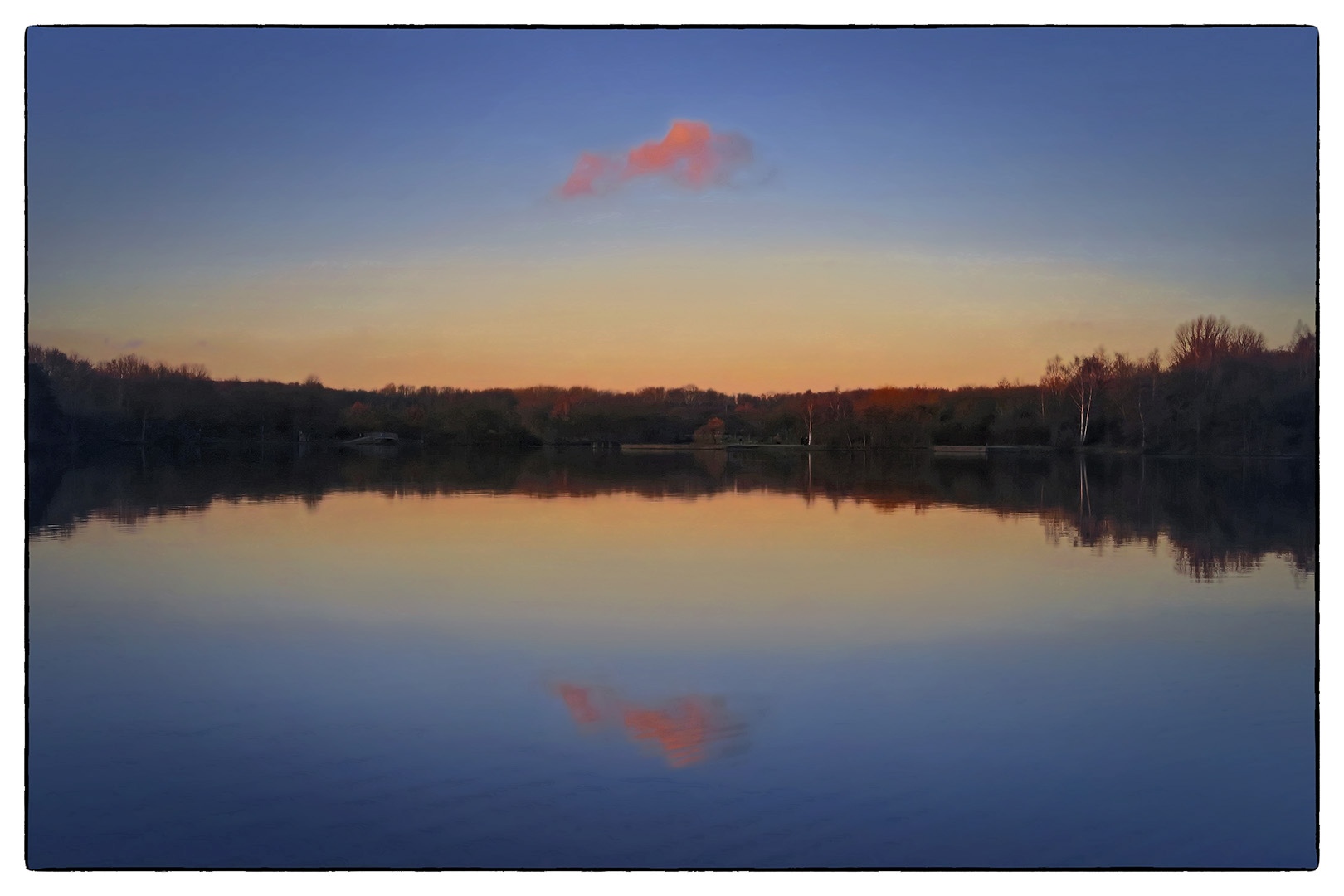 BO-Uemminger See Sonnenuntergang VIII