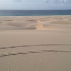 Boa Vista Spuren im Sand