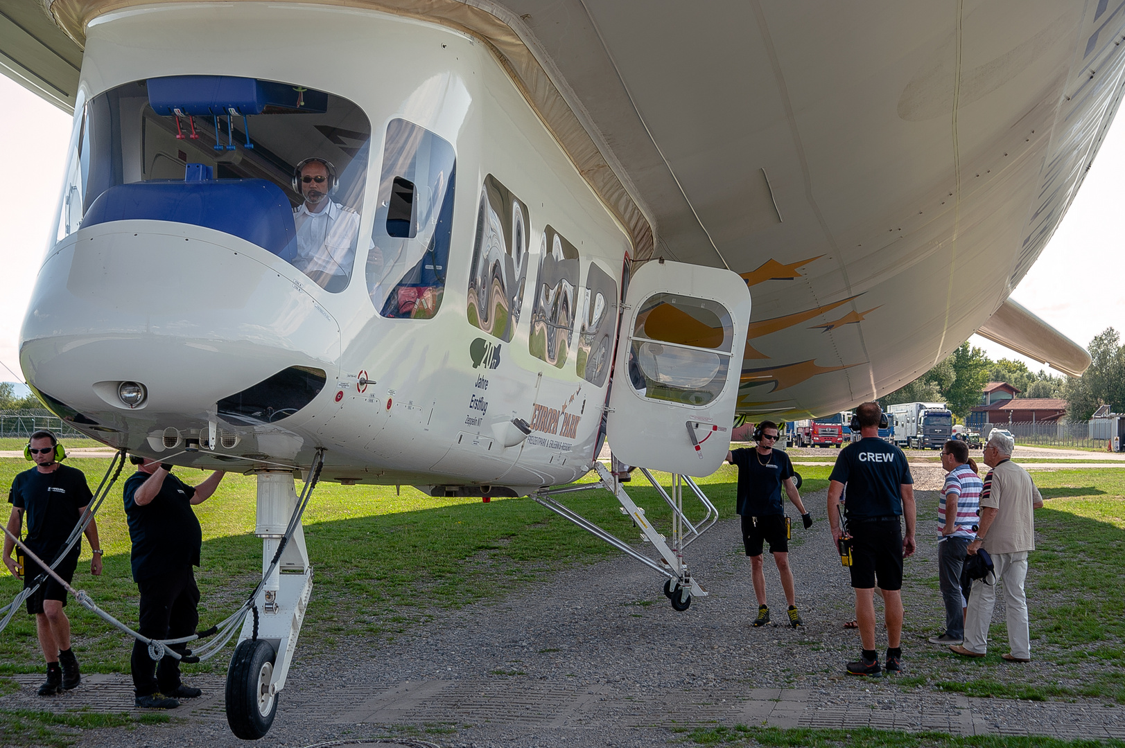 Boarding the Zeppelin NT