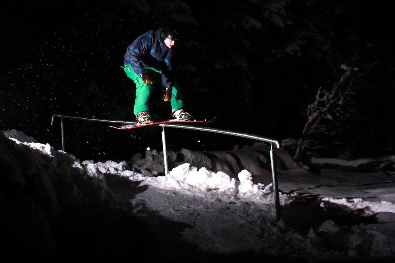 Boardslide am Curved Rail