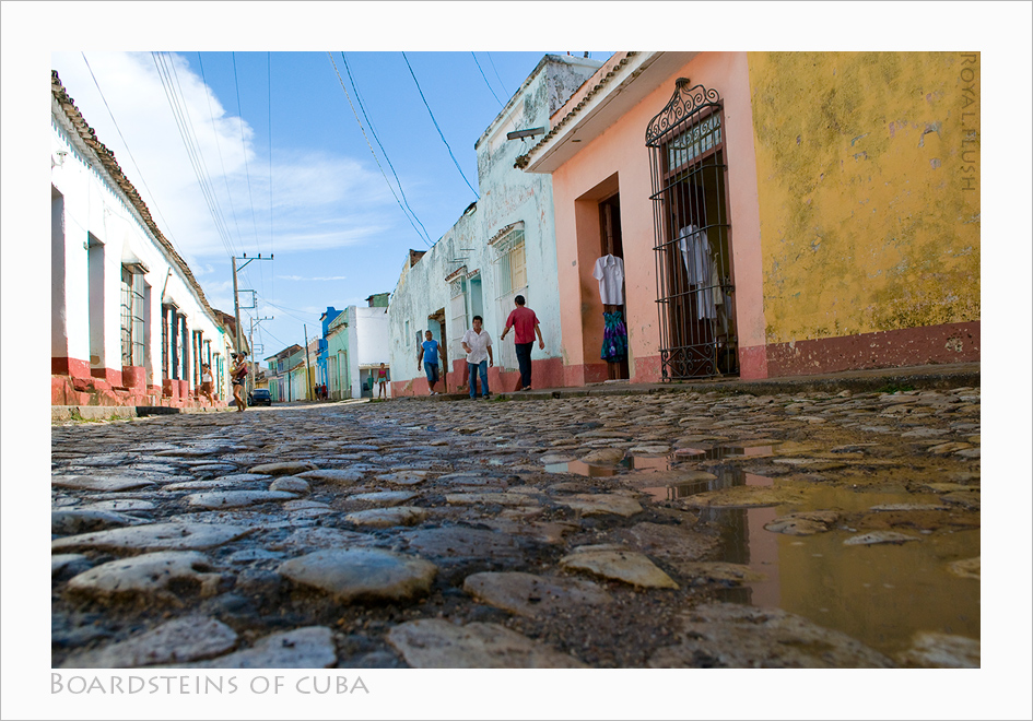 Boardsteins of cuba trinidad