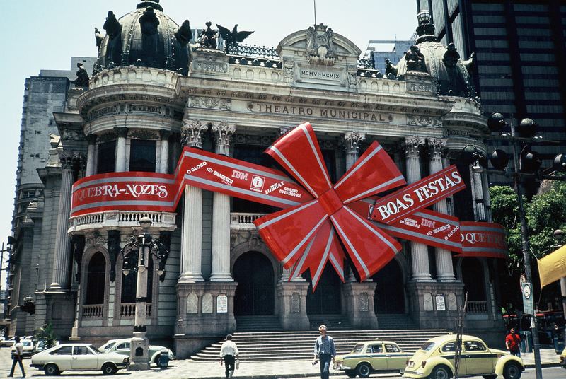 Boas Festas 1985 - wünscht das Stadttheater von Rio