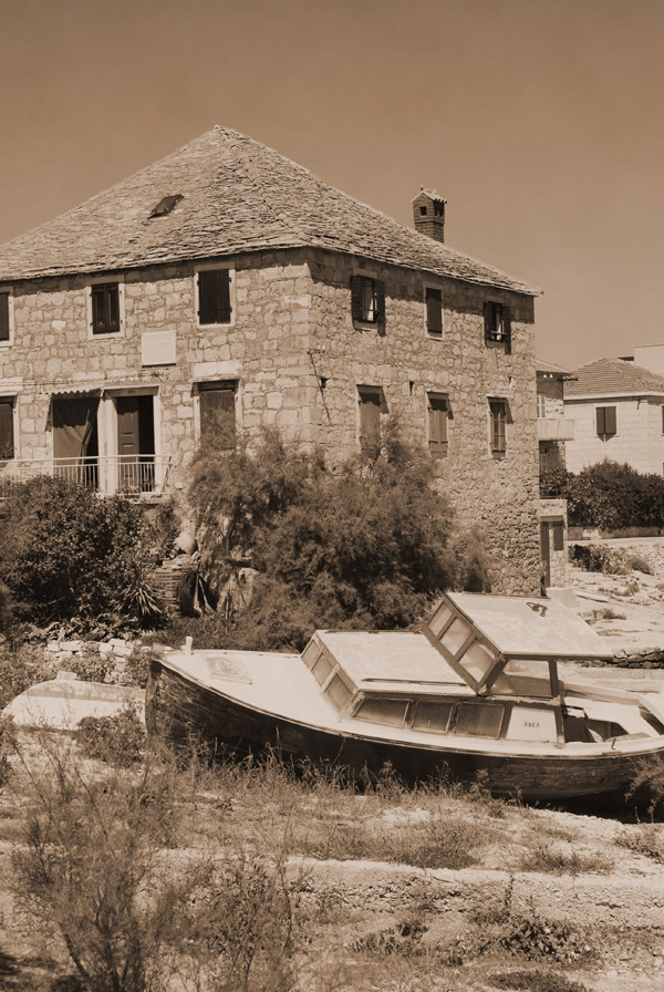 Boat and house