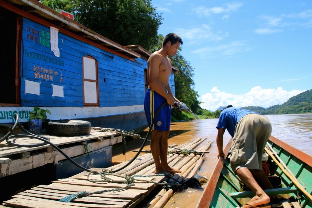 Boat Gasoline Station