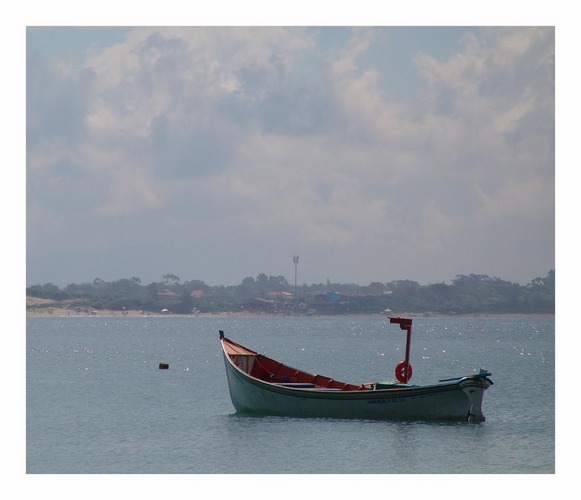 boat in Campeche Island, Brazil