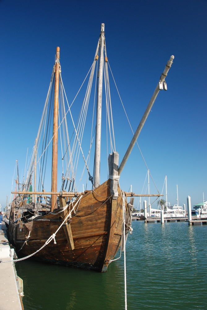 Boat in Corpus Christi Bay - Texas