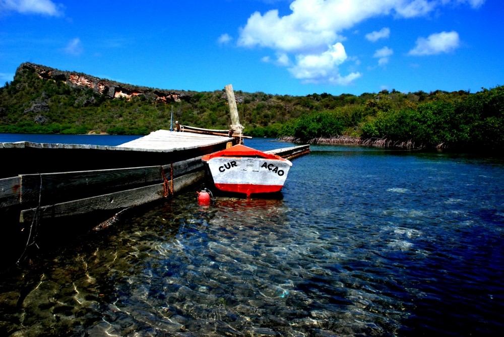 Boat in Spanish Water (Curacao)