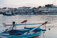 Boat in the harbour of Pythagorio / Samos, Greece,  2010