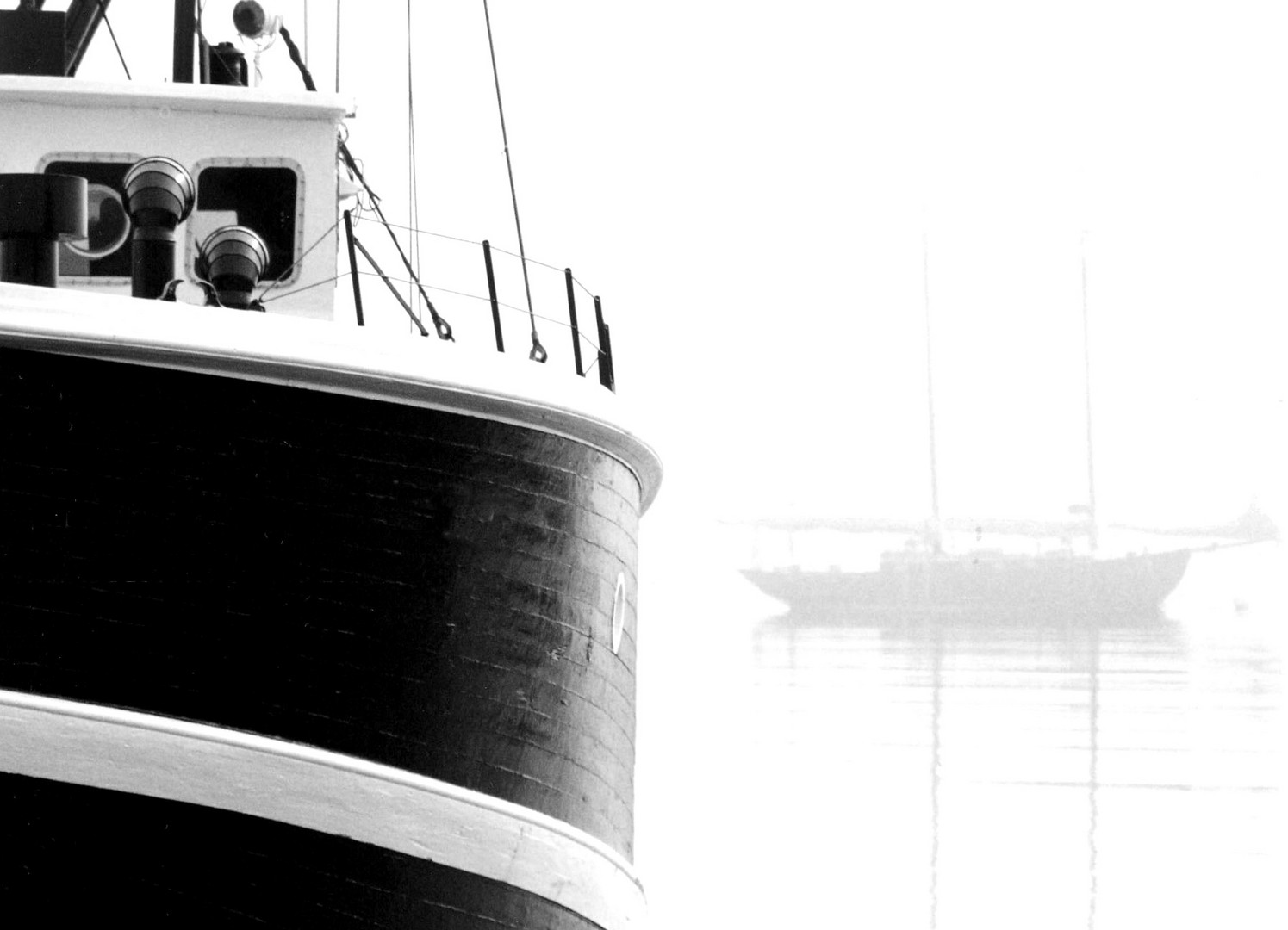 Boat in the Mist