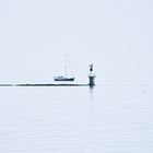 Boat in the morning light