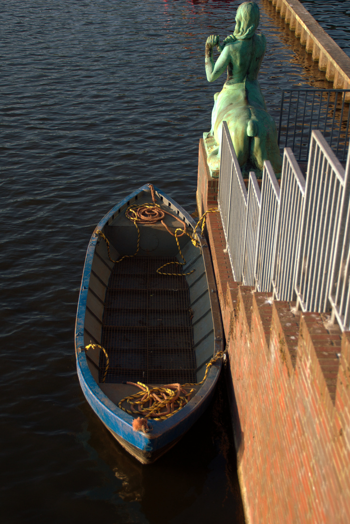 Boat on a river