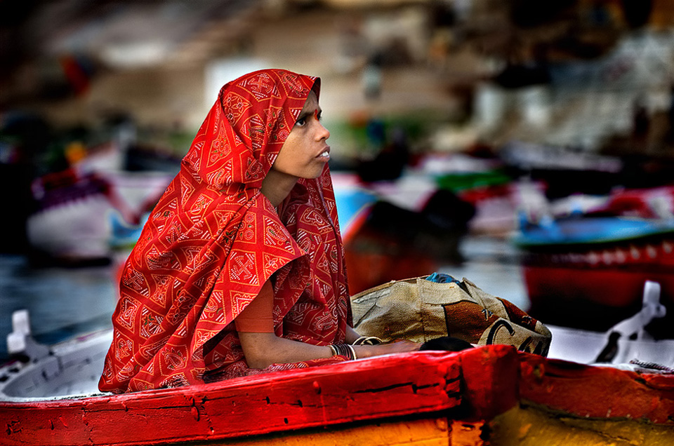 Boat on Ganga