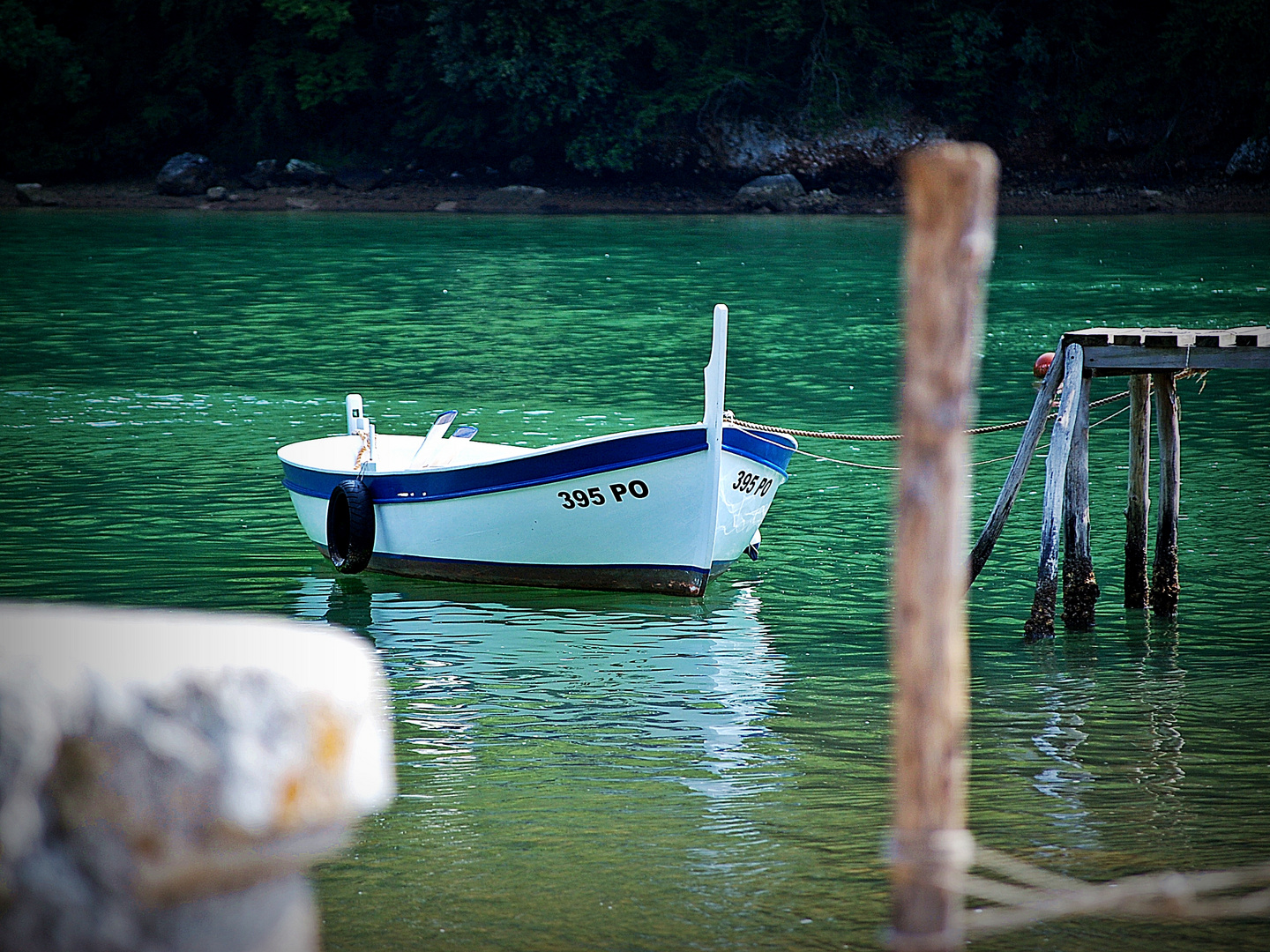 boat on limski