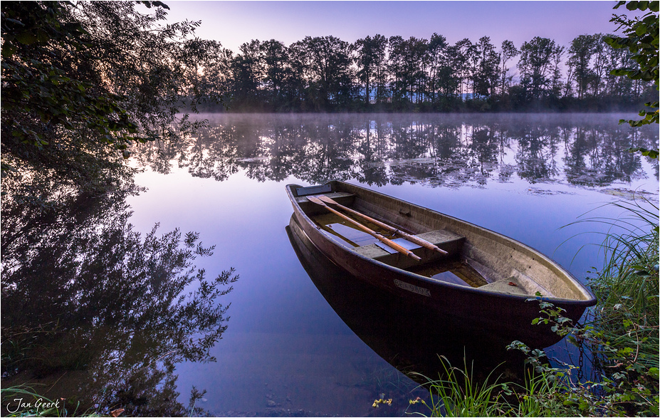 "Boat on the River"