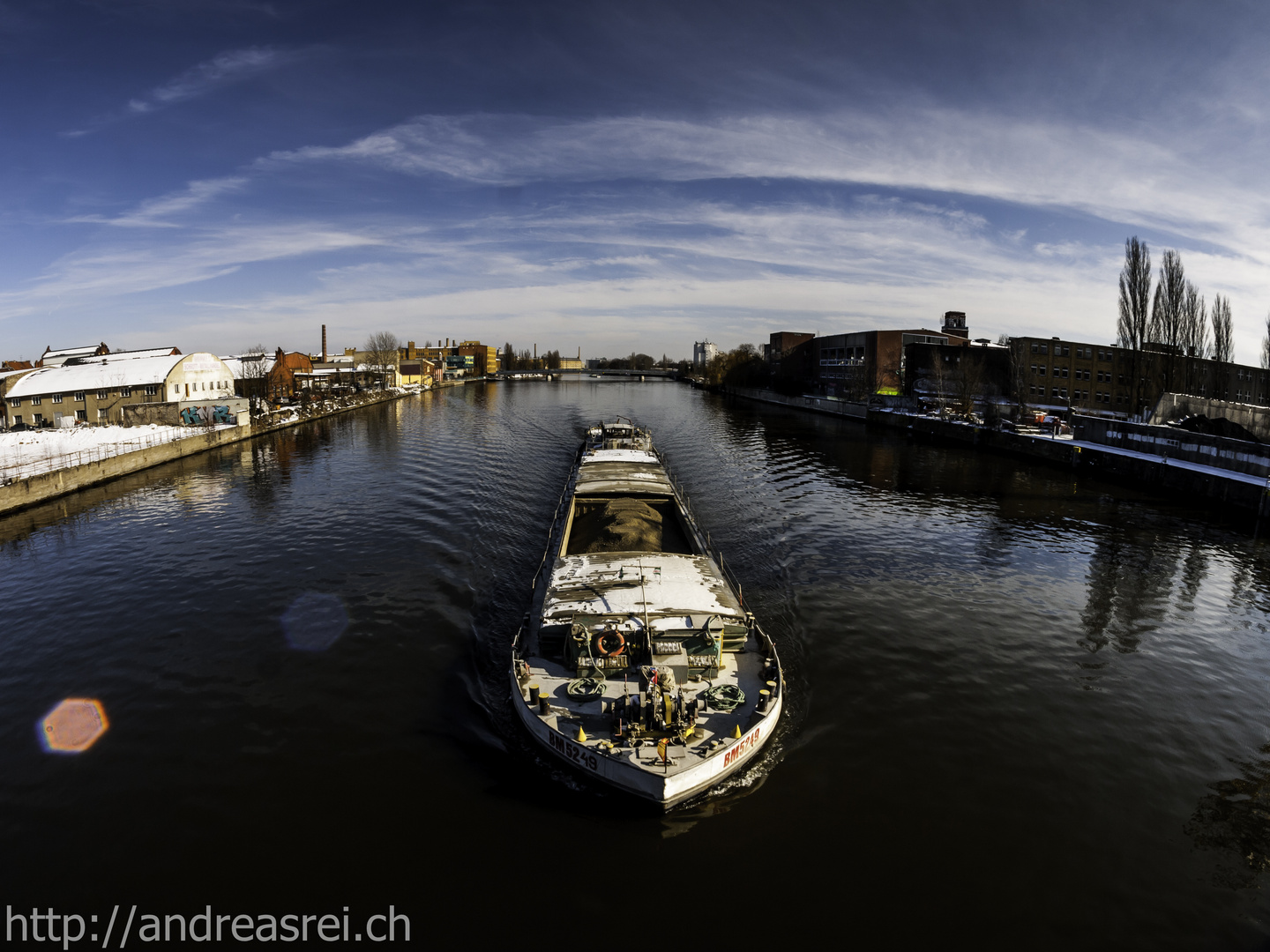 boat on the river