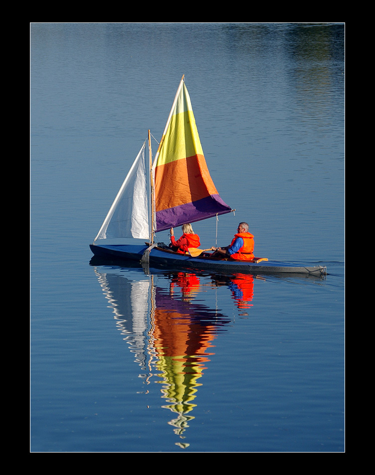 Boat on the river ...