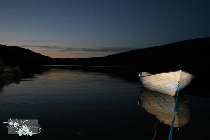 Boat on the 'river'