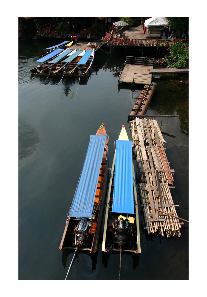 boat on the river kwai