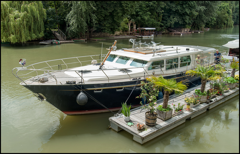 Boat on the River Marne