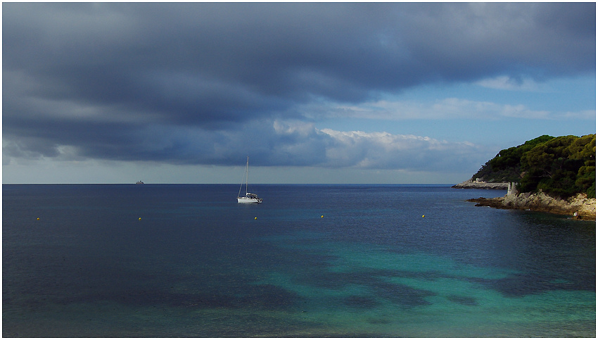 Boat on the sea