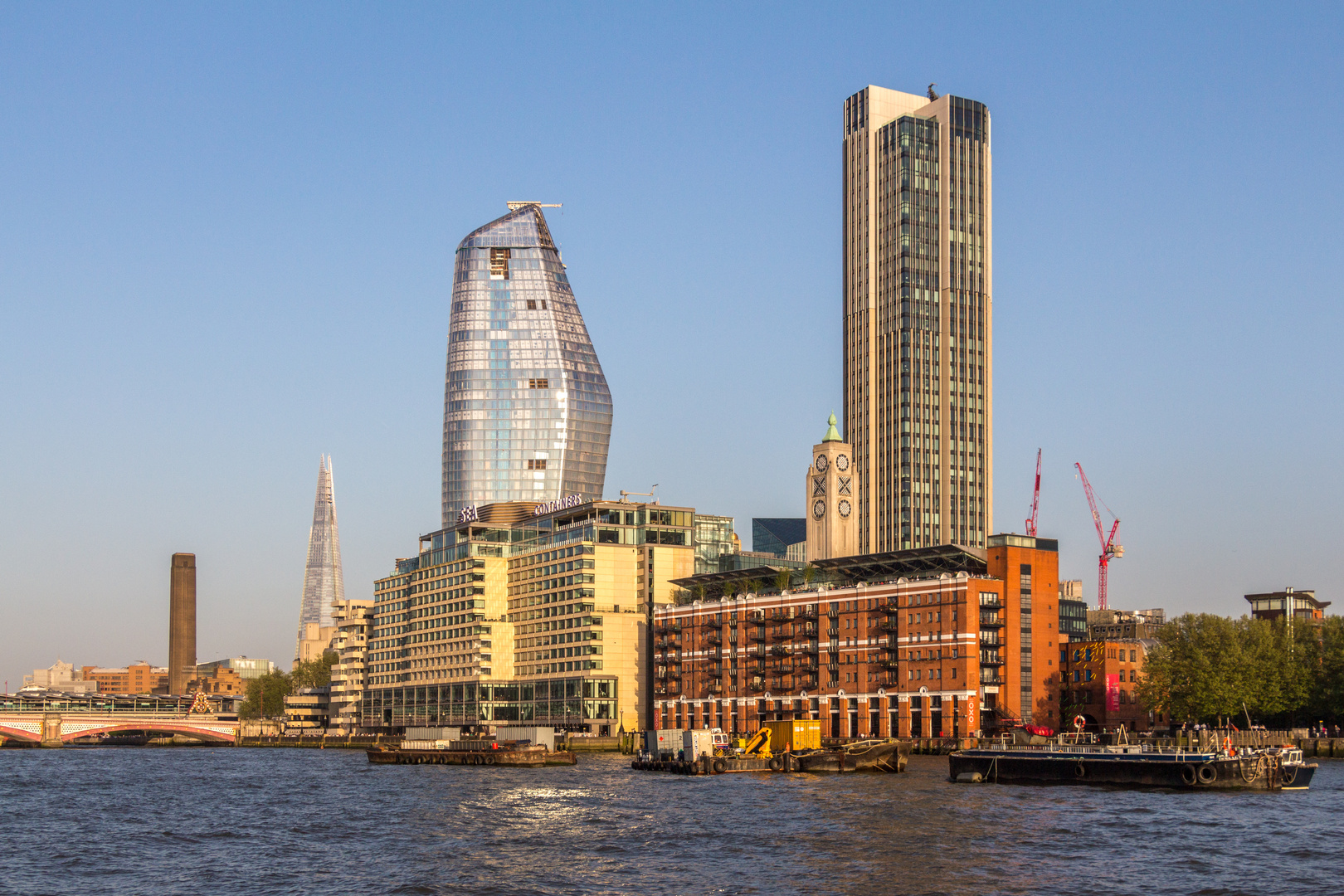 Boat Ride on the River Thames, London