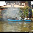 boat trip on Chao phraya river II // floating kitchen