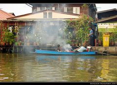 boat trip on Chao phraya river II // floating kitchen