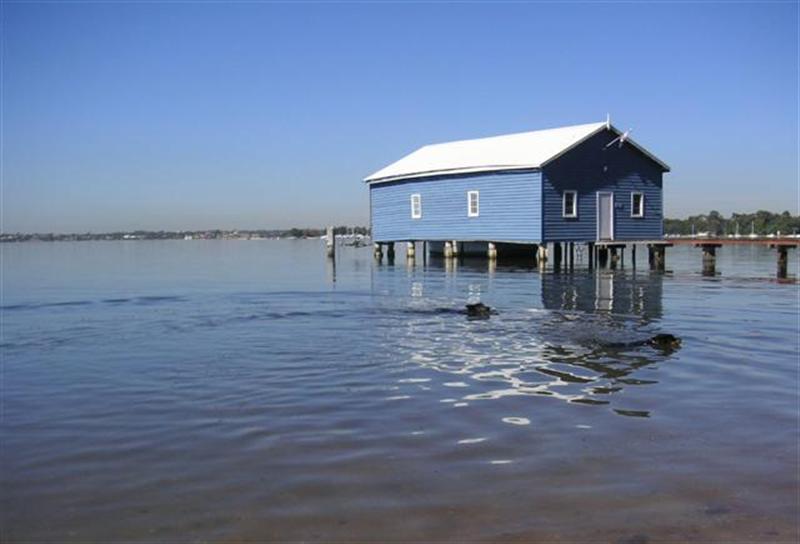 Boathouse on the Swan